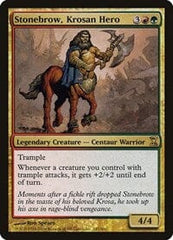 Stonebrow, Krosan Hero [Time Spiral] MTG Single Magic: The Gathering  | Multizone: Comics And Games