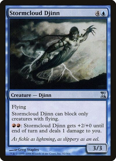 Stormcloud Djinn [Time Spiral] MTG Single Magic: The Gathering  | Multizone: Comics And Games