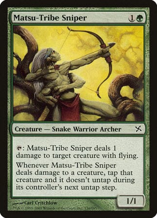 Matsu-Tribe Sniper [Betrayers of Kamigawa] MTG Single Magic: The Gathering  | Multizone: Comics And Games