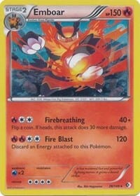 Emboar (26/149) (Cosmos Holo) (Blister Exclusive) [Black & White: Boundaries Crossed] Pokemon Single Pokémon  | Multizone: Comics And Games