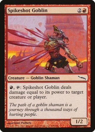 Spikeshot Goblin [Mirrodin] MTG Single Magic: The Gathering  | Multizone: Comics And Games