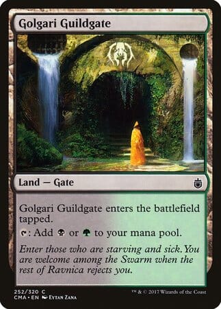 Golgari Guildgate [Commander Anthology] MTG Single Magic: The Gathering  | Multizone: Comics And Games