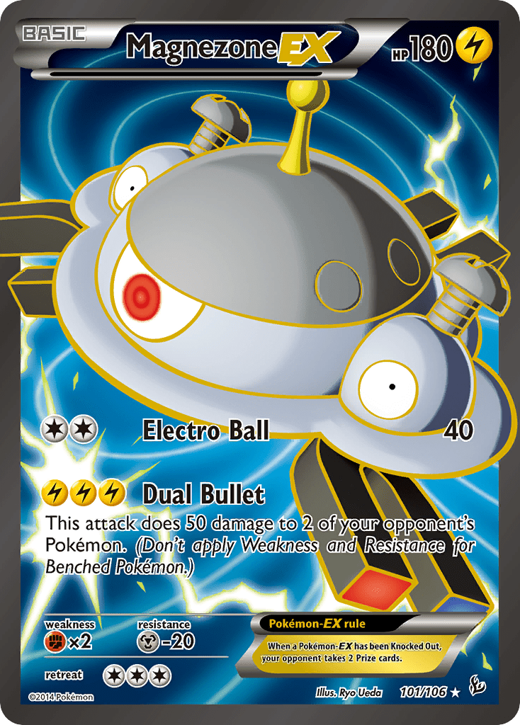 Magnezone EX (101/106) [XY: Flashfire] Pokemon Single Pokémon  | Multizone: Comics And Games