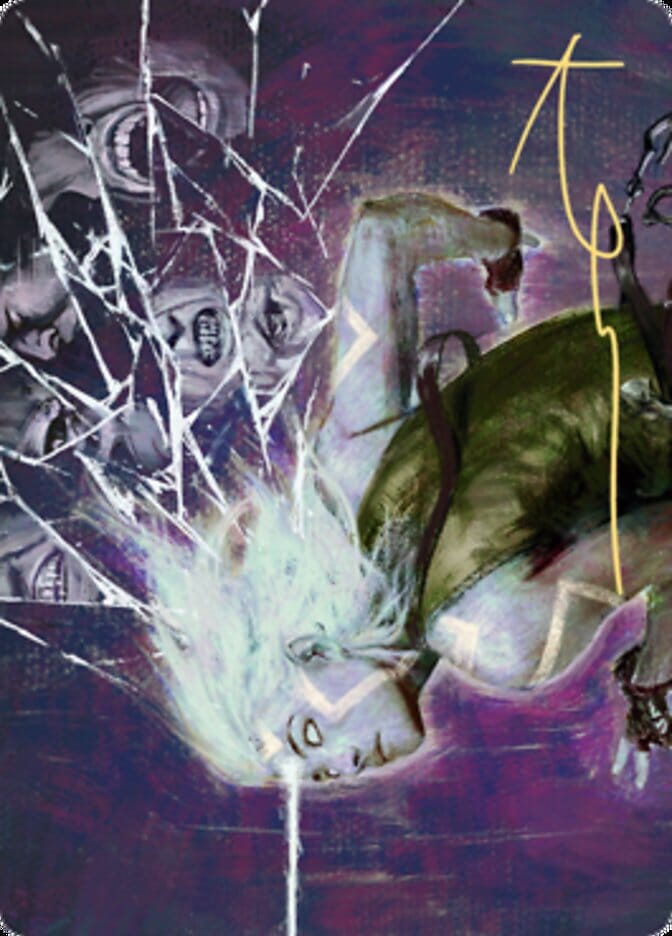 Anticognition Art Card (Gold-Stamped Signature) [Zendikar Rising Art Series] MTG Single Magic: The Gathering  | Multizone: Comics And Games
