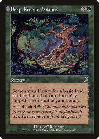 Deep Reconnaissance [Odyssey] MTG Single Magic: The Gathering  | Multizone: Comics And Games