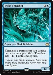 Wake Thrasher [Duel Decks: Merfolk vs. Goblins] MTG Single Magic: The Gathering  | Multizone: Comics And Games