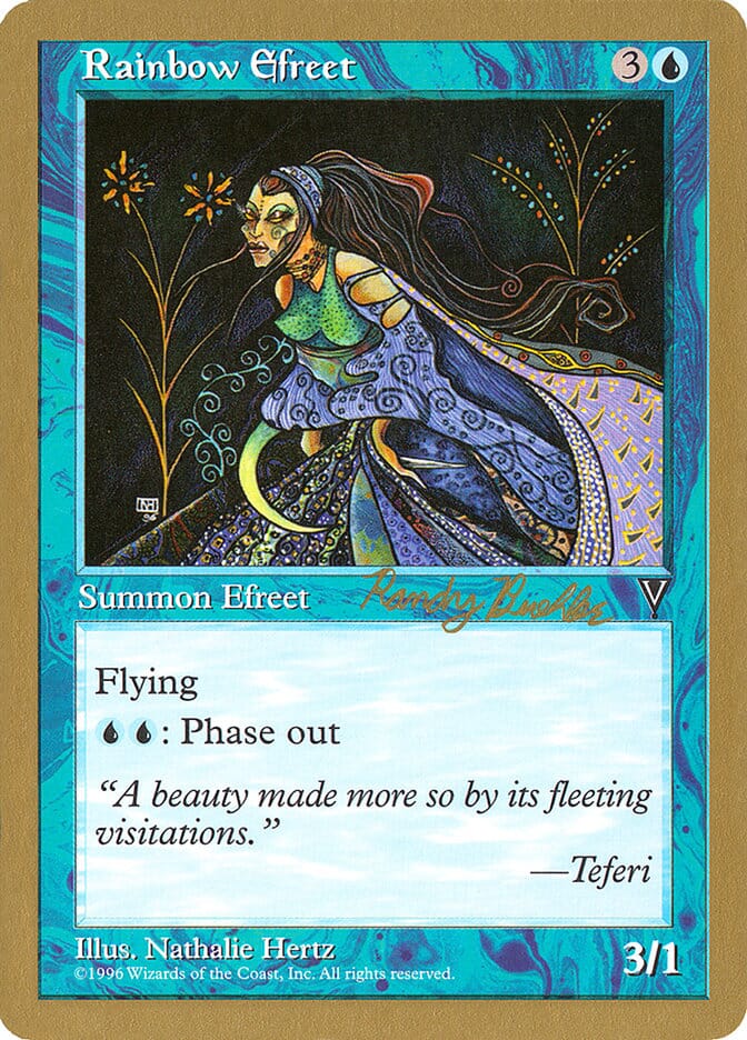 Rainbow Efreet (Randy Buehler) [World Championship Decks 1998] MTG Single Magic: The Gathering  | Multizone: Comics And Games