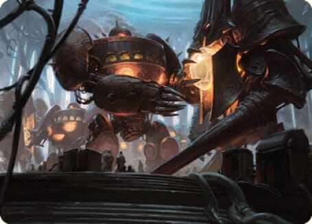 Autonomous Assembler Art Card [The Brothers' War Art Series] MTG Single Magic: The Gathering  | Multizone: Comics And Games