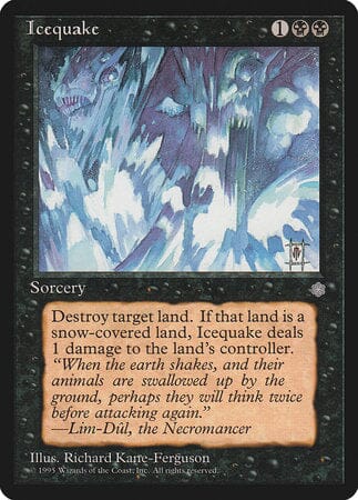 Icequake [Ice Age] MTG Single Magic: The Gathering  | Multizone: Comics And Games