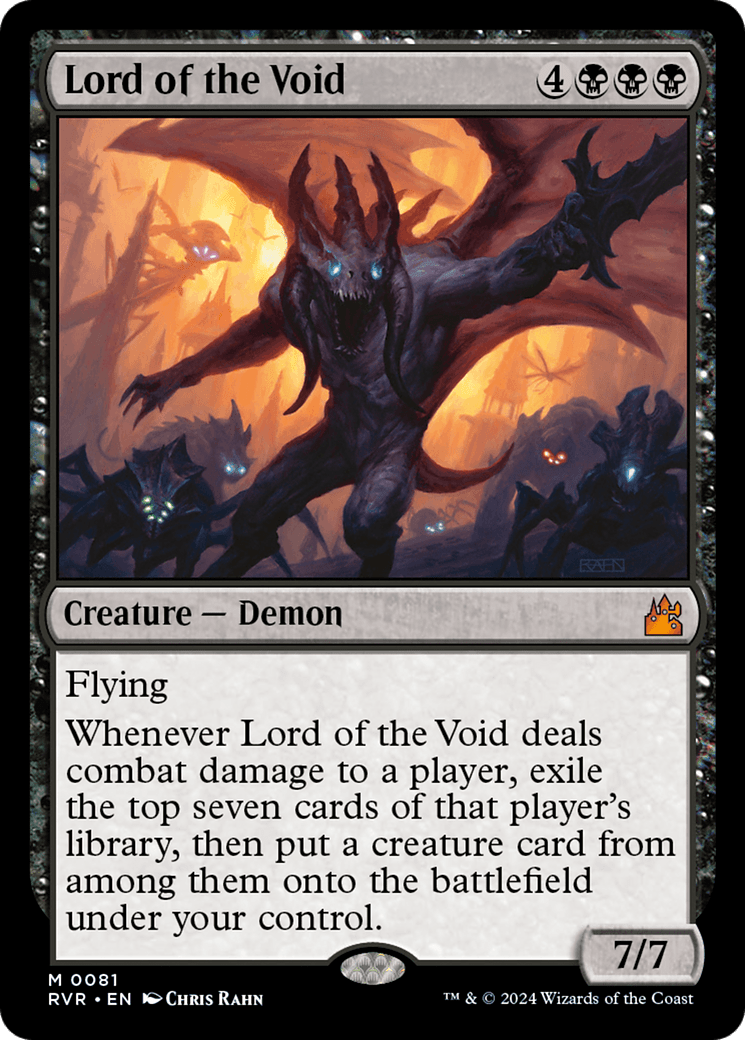 Lord of the Void [Ravnica Remastered] MTG Single Magic: The Gathering  | Multizone: Comics And Games