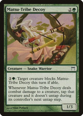 Matsu-Tribe Decoy [Champions of Kamigawa] MTG Single Magic: The Gathering  | Multizone: Comics And Games