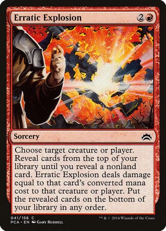 Erratic Explosion [Planechase Anthology] MTG Single Magic: The Gathering  | Multizone: Comics And Games