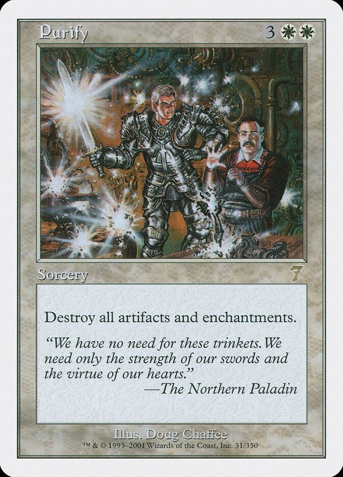 Purify [Seventh Edition] MTG Single Magic: The Gathering  | Multizone: Comics And Games