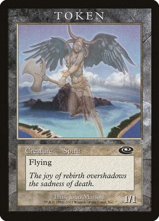 Spirit Token (Planeshift) [Magic Player Rewards 2001] MTG Single Magic: The Gathering  | Multizone: Comics And Games