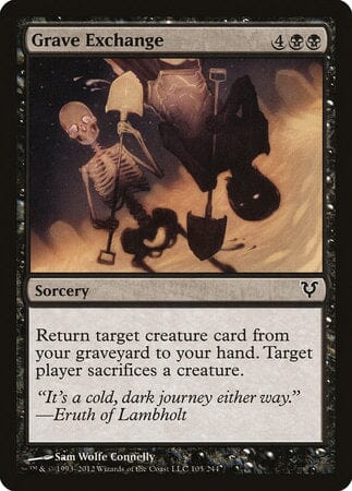 Grave Exchange [Avacyn Restored] MTG Single Magic: The Gathering  | Multizone: Comics And Games