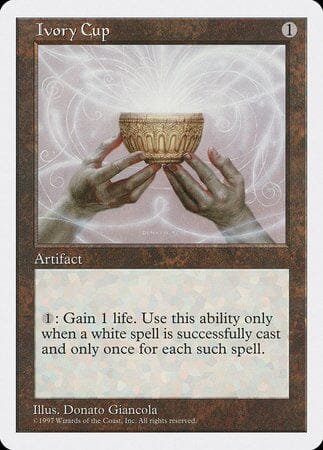 Ivory Cup [Fifth Edition] MTG Single Magic: The Gathering  | Multizone: Comics And Games
