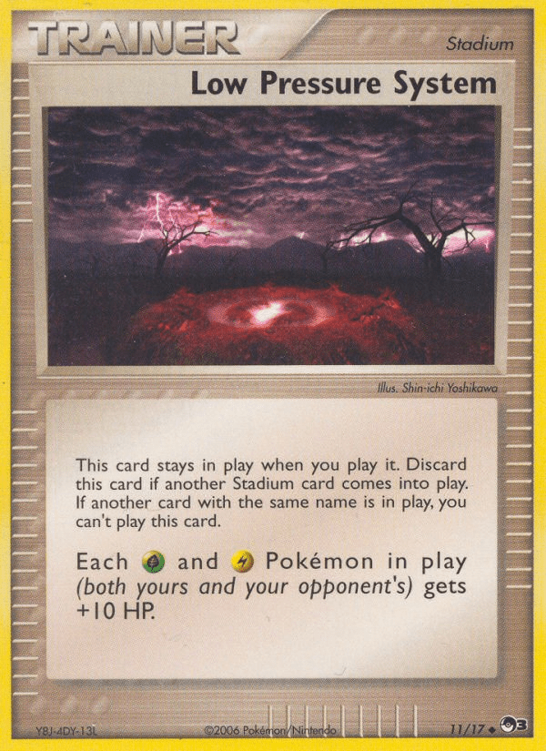 Low Pressure System (11/17) [POP Series 3] Pokemon Single Pokémon  | Multizone: Comics And Games