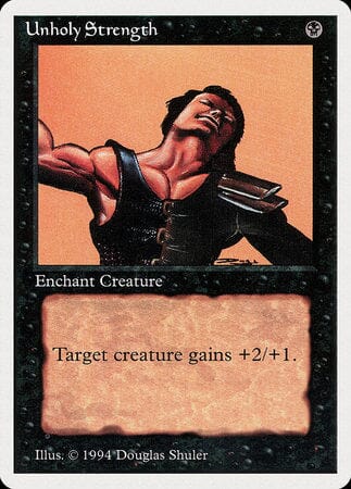 Unholy Strength [Summer Magic / Edgar] MTG Single Magic: The Gathering  | Multizone: Comics And Games