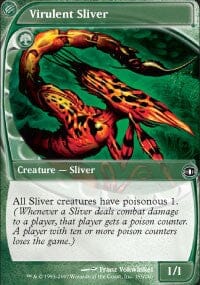 Virulent Sliver [Future Sight] MTG Single Magic: The Gathering  | Multizone: Comics And Games