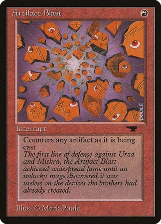 Artifact Blast [Antiquities] MTG Single Magic: The Gathering  | Multizone: Comics And Games