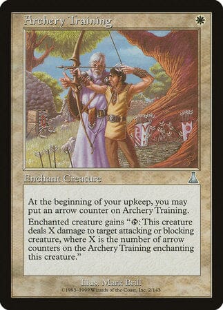 Archery Training [Urza's Destiny] MTG Single Magic: The Gathering  | Multizone: Comics And Games