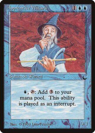 Apprentice Wizard [The Dark] MTG Single Magic: The Gathering  | Multizone: Comics And Games