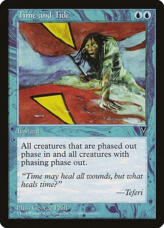 Time and Tide [Visions] MTG Single Magic: The Gathering  | Multizone: Comics And Games