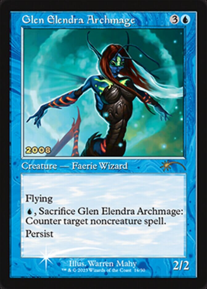 Glen Elendra Archmage [30th Anniversary Promos] MTG Single Magic: The Gathering  | Multizone: Comics And Games