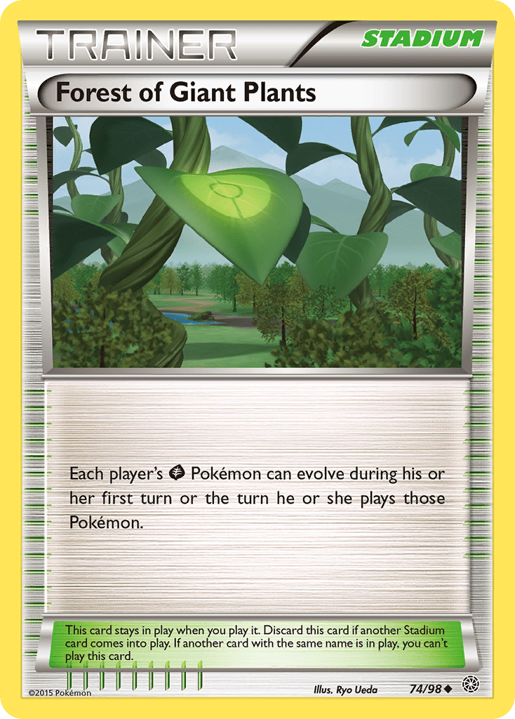 Forest of Giant Plants (74/98) [XY: Ancient Origins] Pokemon Single Pokémon  | Multizone: Comics And Games