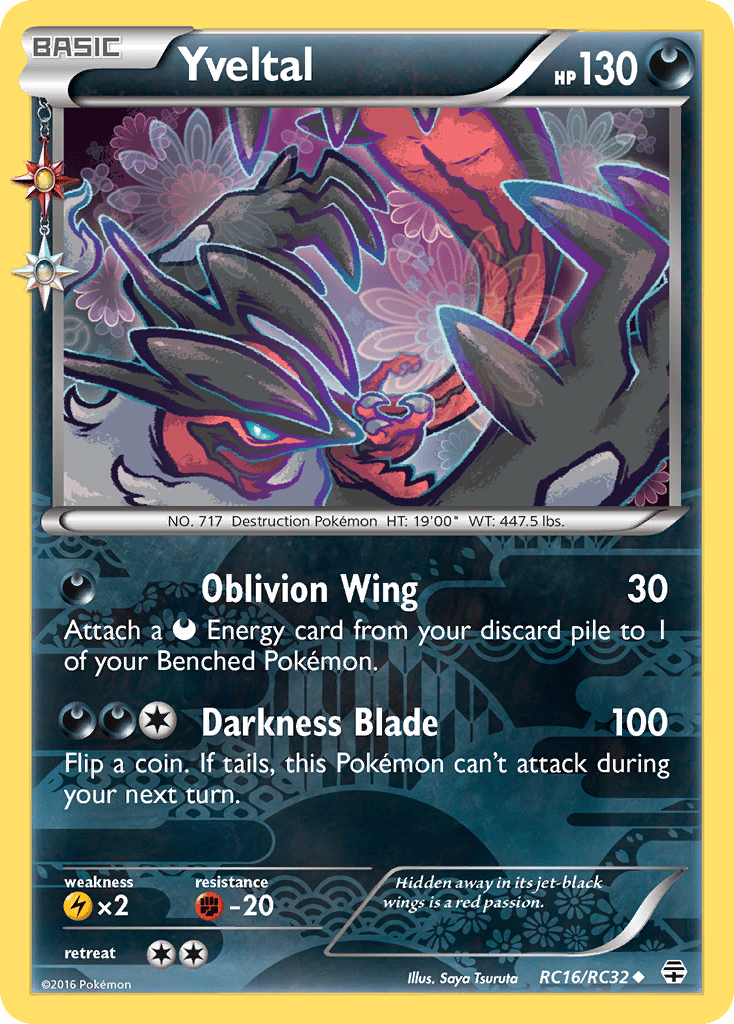 Yveltal (RC16/RC32) [XY: Generations] Pokemon Single Pokémon  | Multizone: Comics And Games