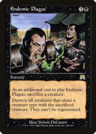 Endemic Plague [Onslaught] MTG Single Magic: The Gathering  | Multizone: Comics And Games