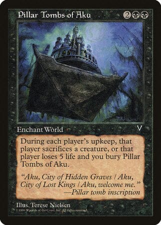 Pillar Tombs of Aku [Visions] MTG Single Magic: The Gathering  | Multizone: Comics And Games