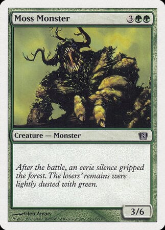Moss Monster [Eighth Edition] MTG Single Magic: The Gathering  | Multizone: Comics And Games