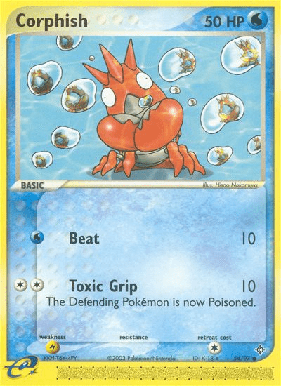 Corphish (54/97) [EX: Dragon] Pokemon Single Pokémon  | Multizone: Comics And Games