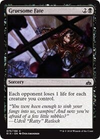 Gruesome Fate [Rivals of Ixalan] MTG Single Magic: The Gathering  | Multizone: Comics And Games