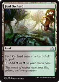Foul Orchard [Rivals of Ixalan] MTG Single Magic: The Gathering  | Multizone: Comics And Games
