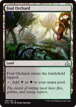 Foul Orchard [Rivals of Ixalan] MTG Single Magic: The Gathering  | Multizone: Comics And Games