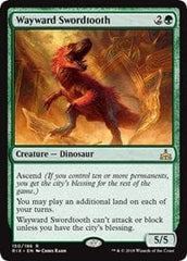 Wayward Swordtooth [Rivals of Ixalan] MTG Single Magic: The Gathering  | Multizone: Comics And Games