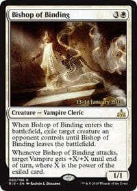 Bishop of Binding [Rivals of Ixalan Promos] MTG Single Magic: The Gathering  | Multizone: Comics And Games