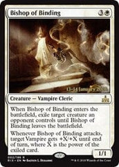 Bishop of Binding [Rivals of Ixalan Promos] MTG Single Magic: The Gathering  | Multizone: Comics And Games