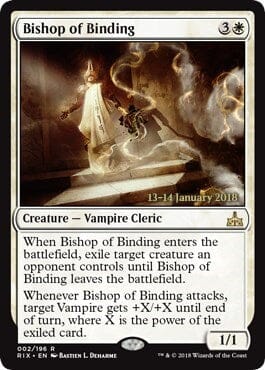 Bishop of Binding [Rivals of Ixalan Promos] MTG Single Magic: The Gathering  | Multizone: Comics And Games