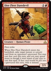 Dire Fleet Daredevil [Rivals of Ixalan Promos] MTG Single Magic: The Gathering  | Multizone: Comics And Games