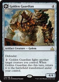 Golden Guardian // Gold-Forge Garrison [Rivals of Ixalan Promos] MTG Single Magic: The Gathering  | Multizone: Comics And Games