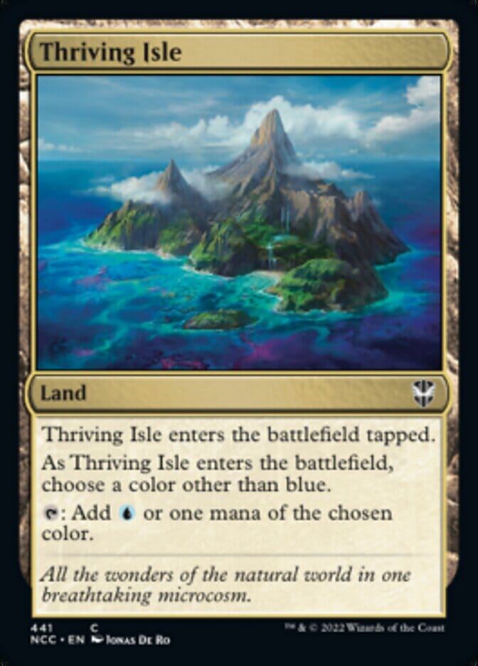 Thriving Isle [Streets of New Capenna Commander] MTG Single Magic: The Gathering  | Multizone: Comics And Games