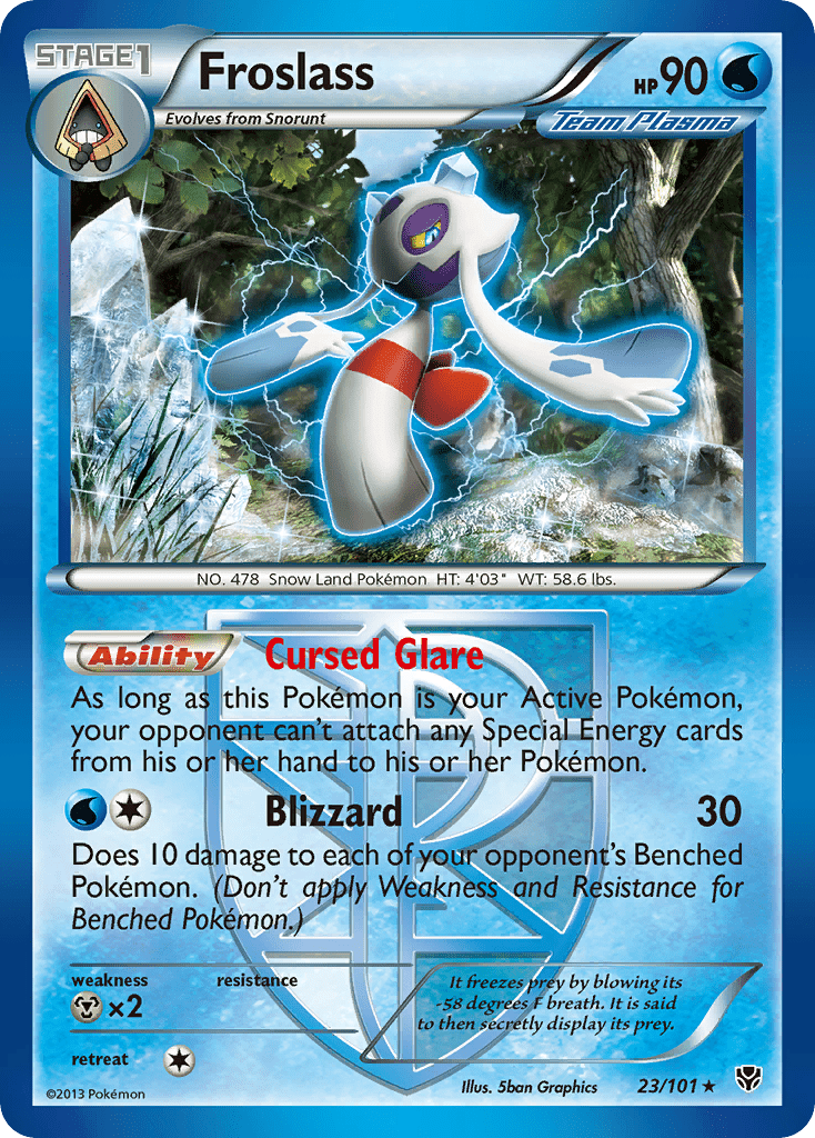Froslass (23/101) [Black & White: Plasma Blast] Pokemon Single Pokémon  | Multizone: Comics And Games