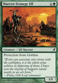Warren-Scourge Elf [Lorwyn] MTG Single Magic: The Gathering  | Multizone: Comics And Games