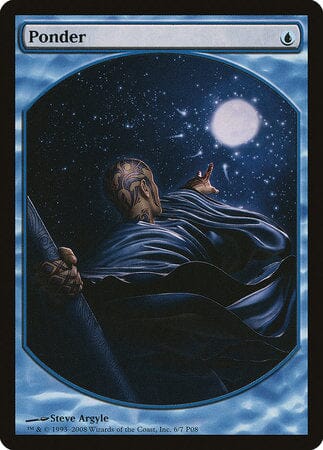 Ponder [Magic Player Rewards 2008] MTG Single Magic: The Gathering  | Multizone: Comics And Games