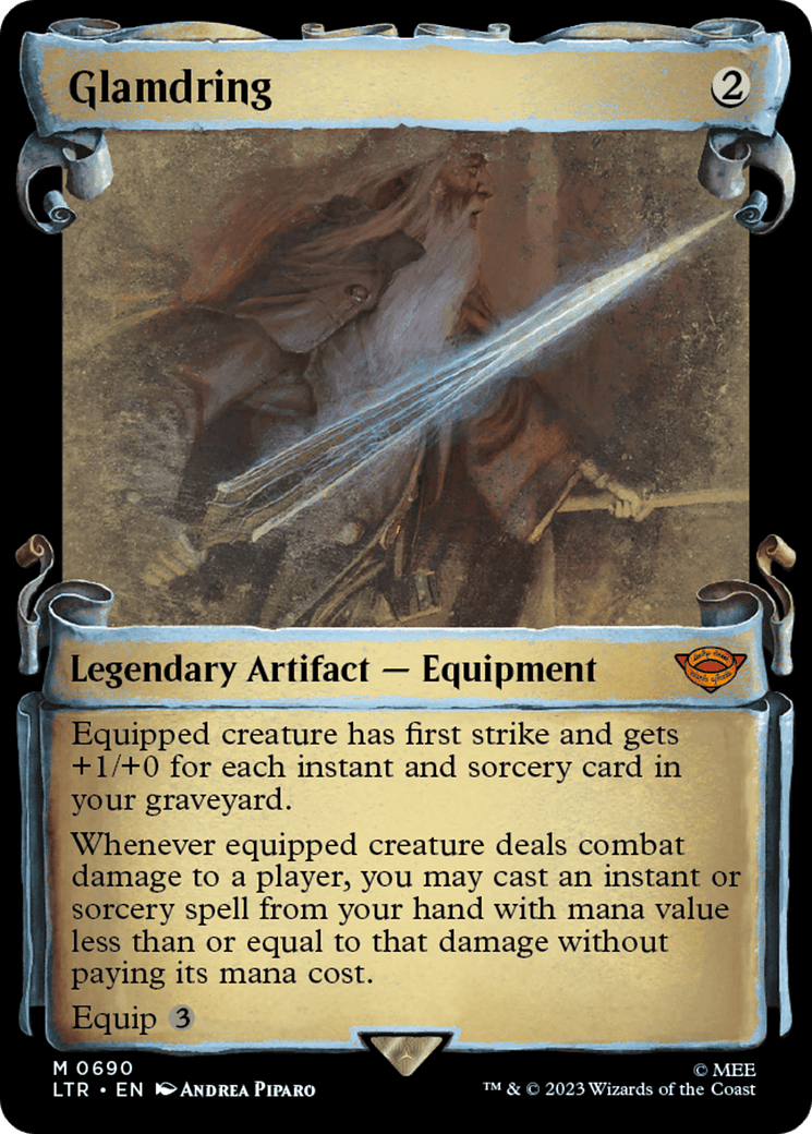 Glamdring [The Lord of the Rings: Tales of Middle-Earth Showcase Scrolls] MTG Single Magic: The Gathering  | Multizone: Comics And Games
