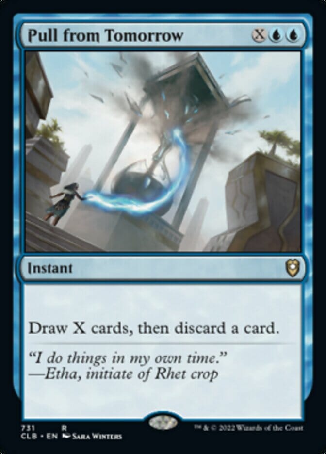 Pull from Tomorrow [Commander Legends: Battle for Baldur's Gate] MTG Single Magic: The Gathering  | Multizone: Comics And Games