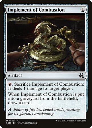 Implement of Combustion [Aether Revolt] MTG Single Magic: The Gathering  | Multizone: Comics And Games